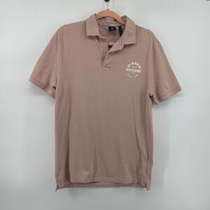 G-Star Y2K Streetwear Industrial Athleisure Urban StraightfitPoloShirt Taupe SzM